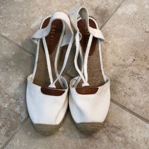 NEW Lauren Wedges Sz 10